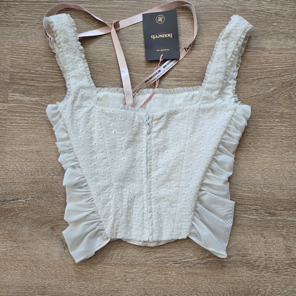 House of CB Catalina Corset Top New With Tags Size Medium Bodice Romantic $135 - Picture 10 of 17